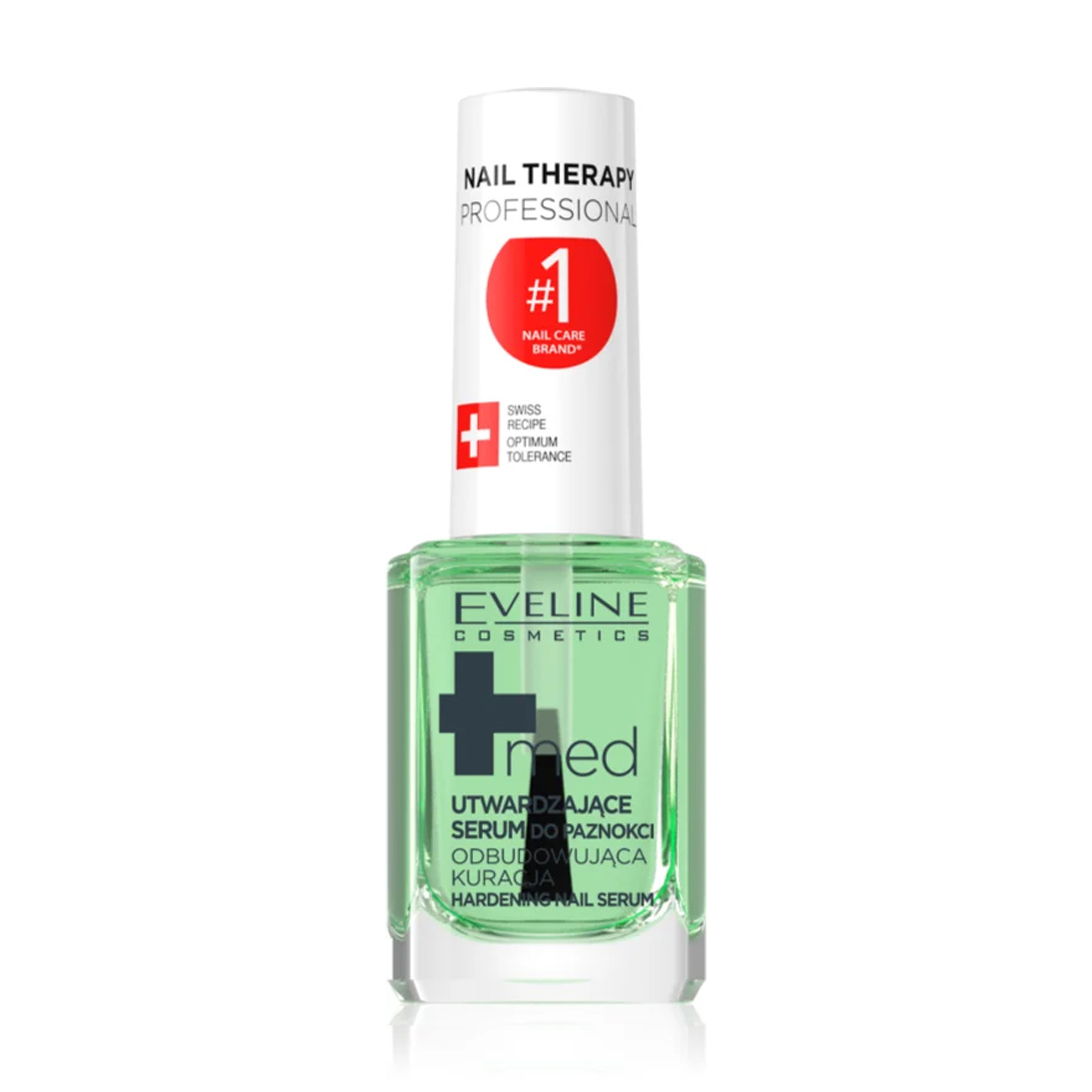 Зміцнювальна сироватка для нігтів Eveline Cosmetics Nail Therapy Professional Med+ Hardening Nail Serum, 12 мл